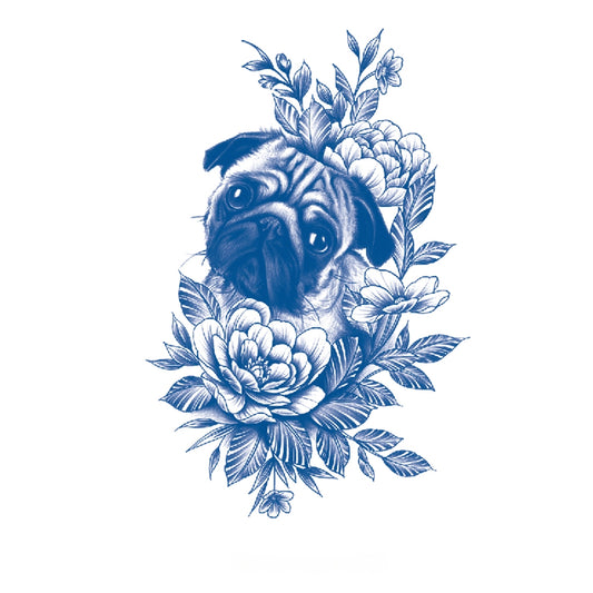 Blooming Pug