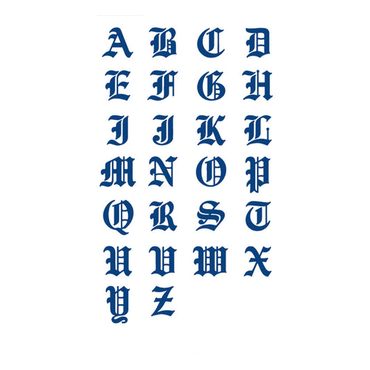 Gothic Letters