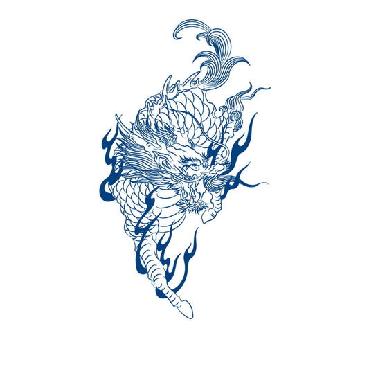 Flame Serpent Dragon