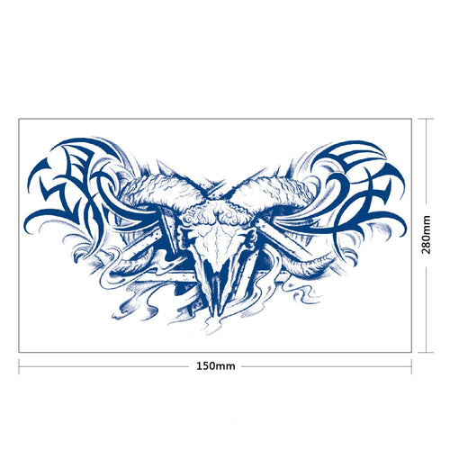 Tribal Ram Skull