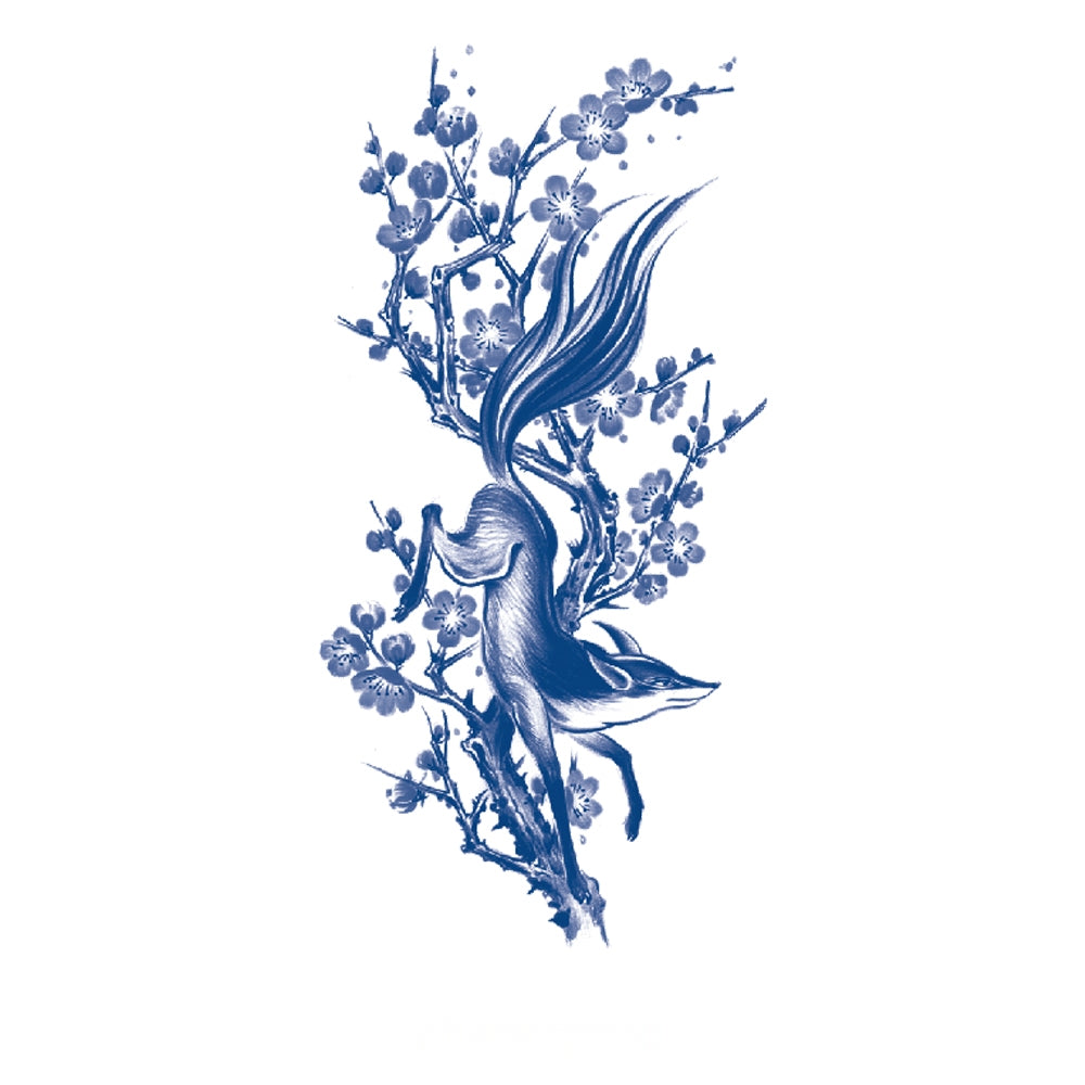 Blossoming Kitsune