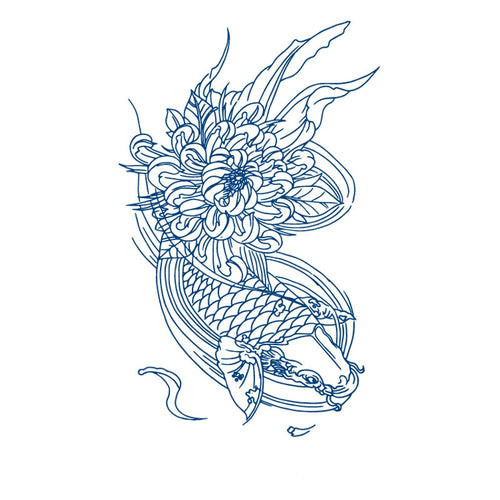 Chrysanthemum Koi