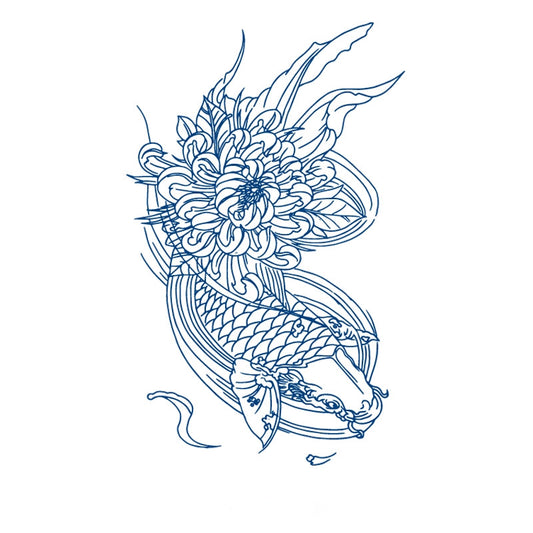 Chrysanthemum Koi