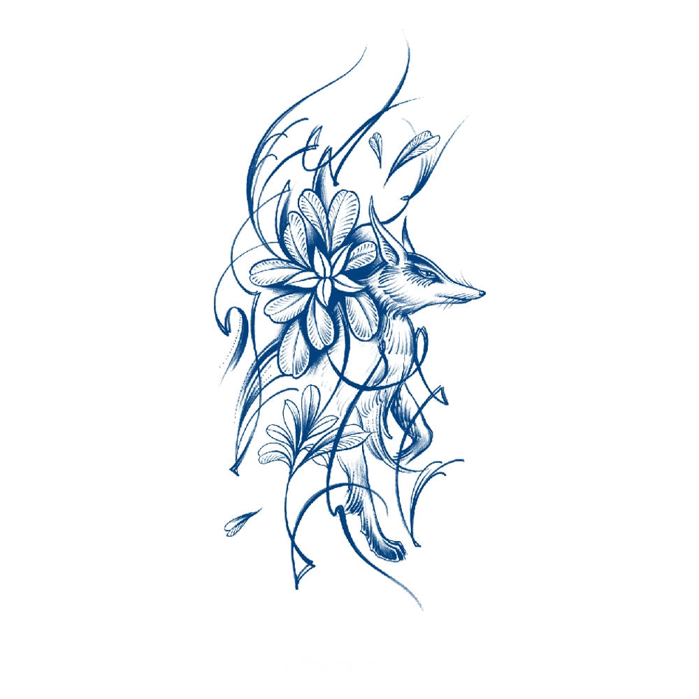 Floral Fox Spirit