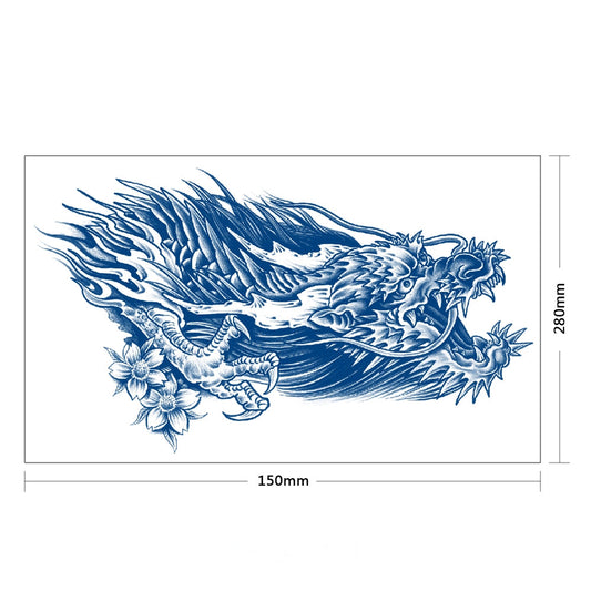 Floral Serpent Dragon