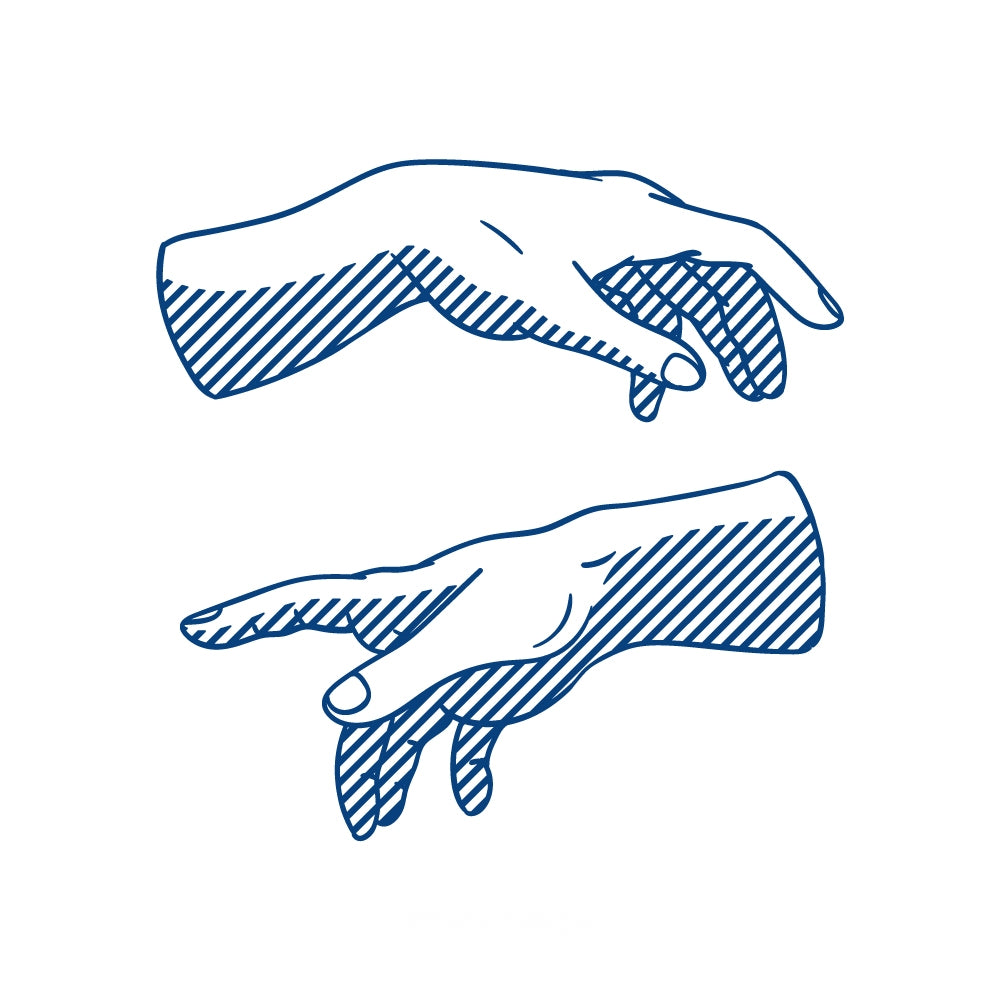 Reaching Hands